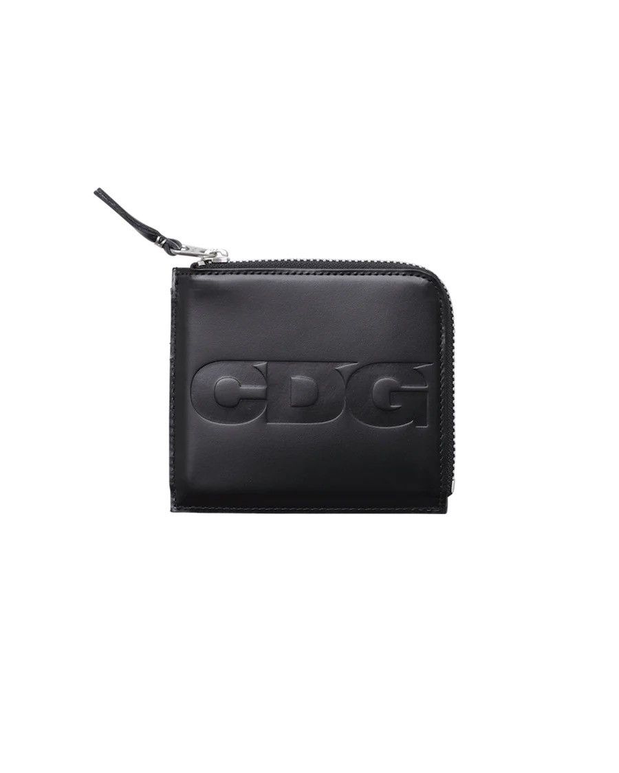 CDG by Comme des Garcons × Comme des Garcons CDG EMBOSSED LOGO WALLET Size ONE SIZE - 1 Thumbnail