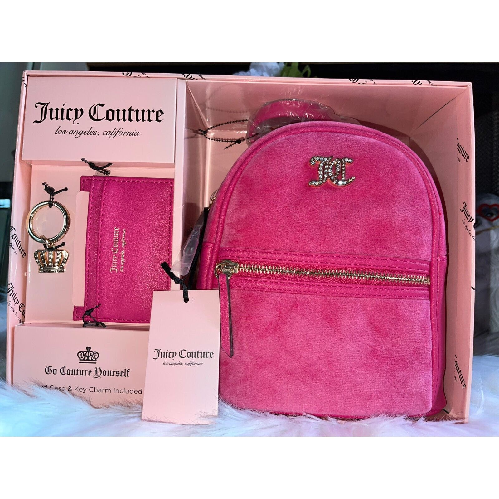 NEW Juicy Couture offers Pink Backpack