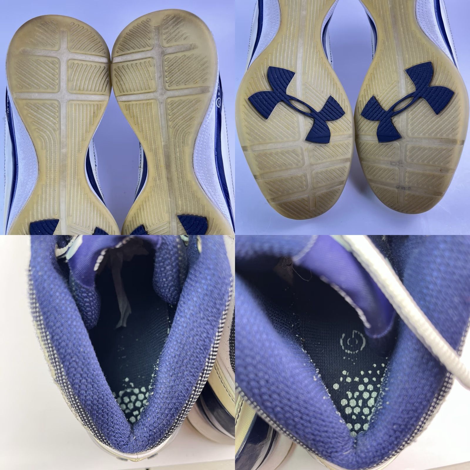 Under Armour Under Armour Micro G Men’s Sneakers Basketball White Blue 11.5 1225968-106 U A Torch Torch, Pre-owned Size US 11 / EU 44 - 8 Thumbnail