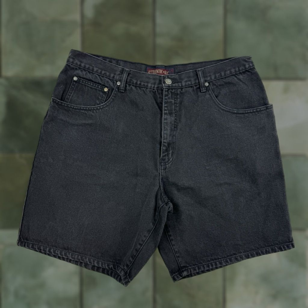 Vintage VINTAGE GFC Jeans Shorts Adult 38 Black Hipster Grunge 90s Y2K Authentic Size US 38 / EU 54 - 1 Thumbnail