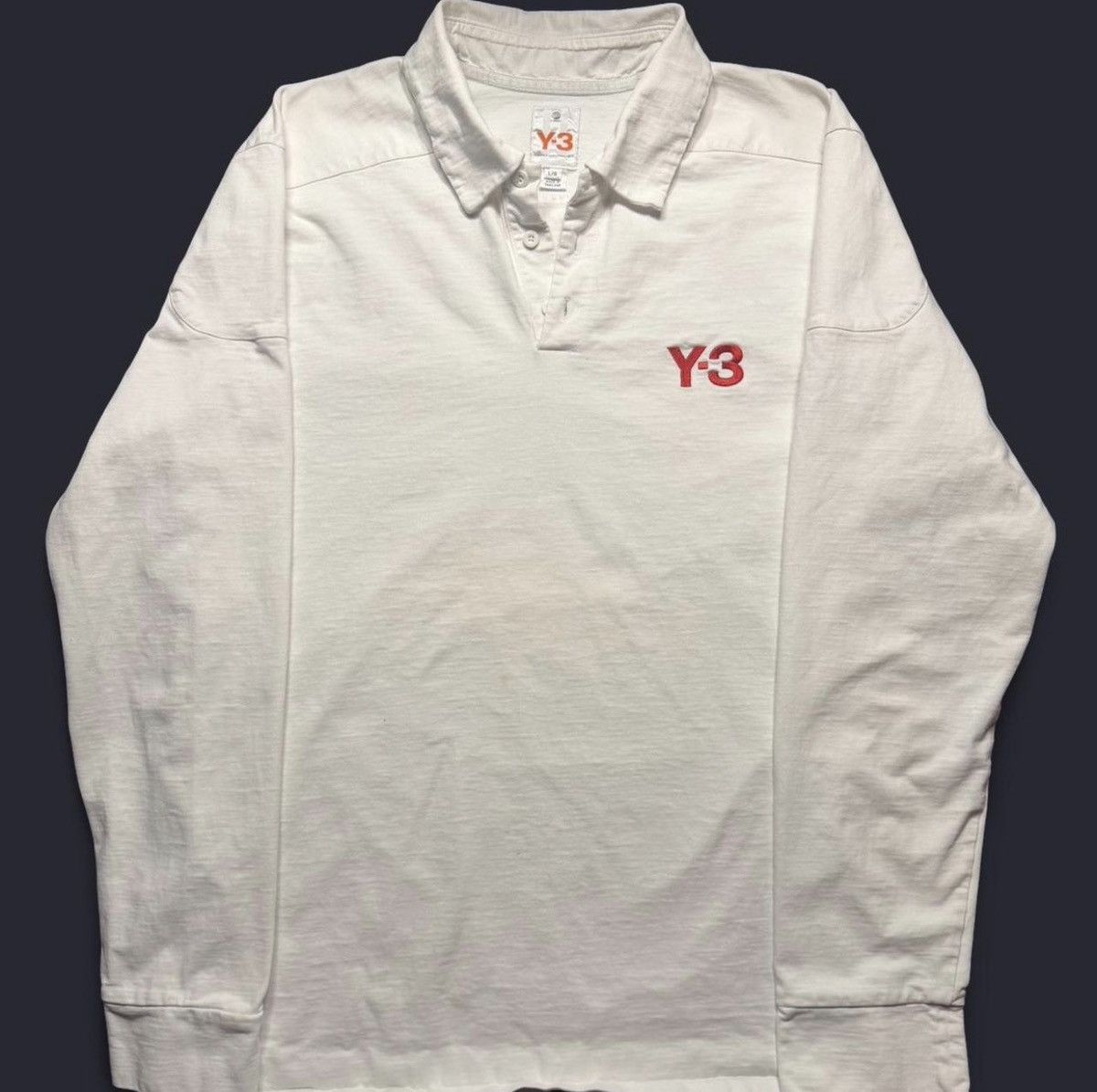 Y-3 y-3 yohji yamamoto logo polo large Size US L / EU 52-54 / 3 - 3 Thumbnail