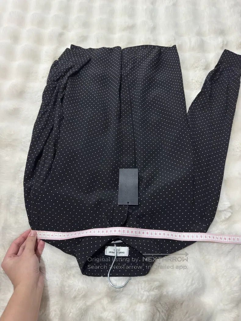 Saint Laurent Paris Saint Laurent Paris size 37 Men's Silk Polka Dot Shirt Size US XS / EU 42 / 0 - 6 Thumbnail
