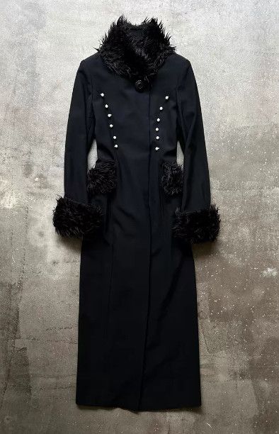 Other Alice Auaa Dark Gothic Wool Coat Size L / US 10 / IT 46 - 1 Thumbnail