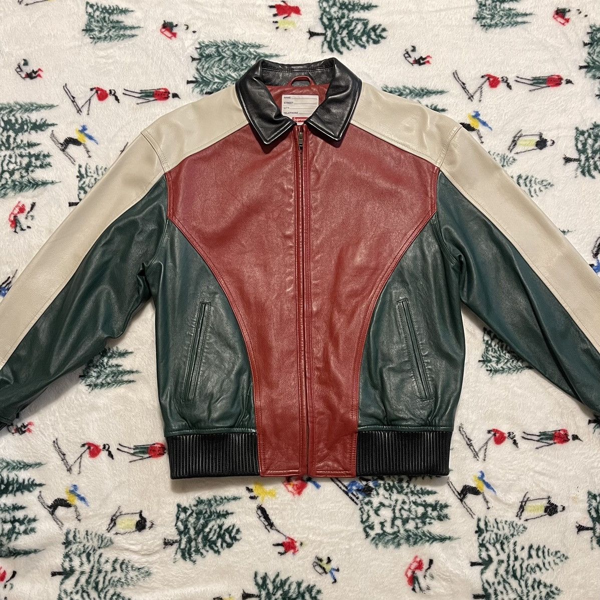 Supreme Supreme Arc Logo Studded Leather Jacker SS18 Size US S / EU 44-46 / 1 - 1 Thumbnail
