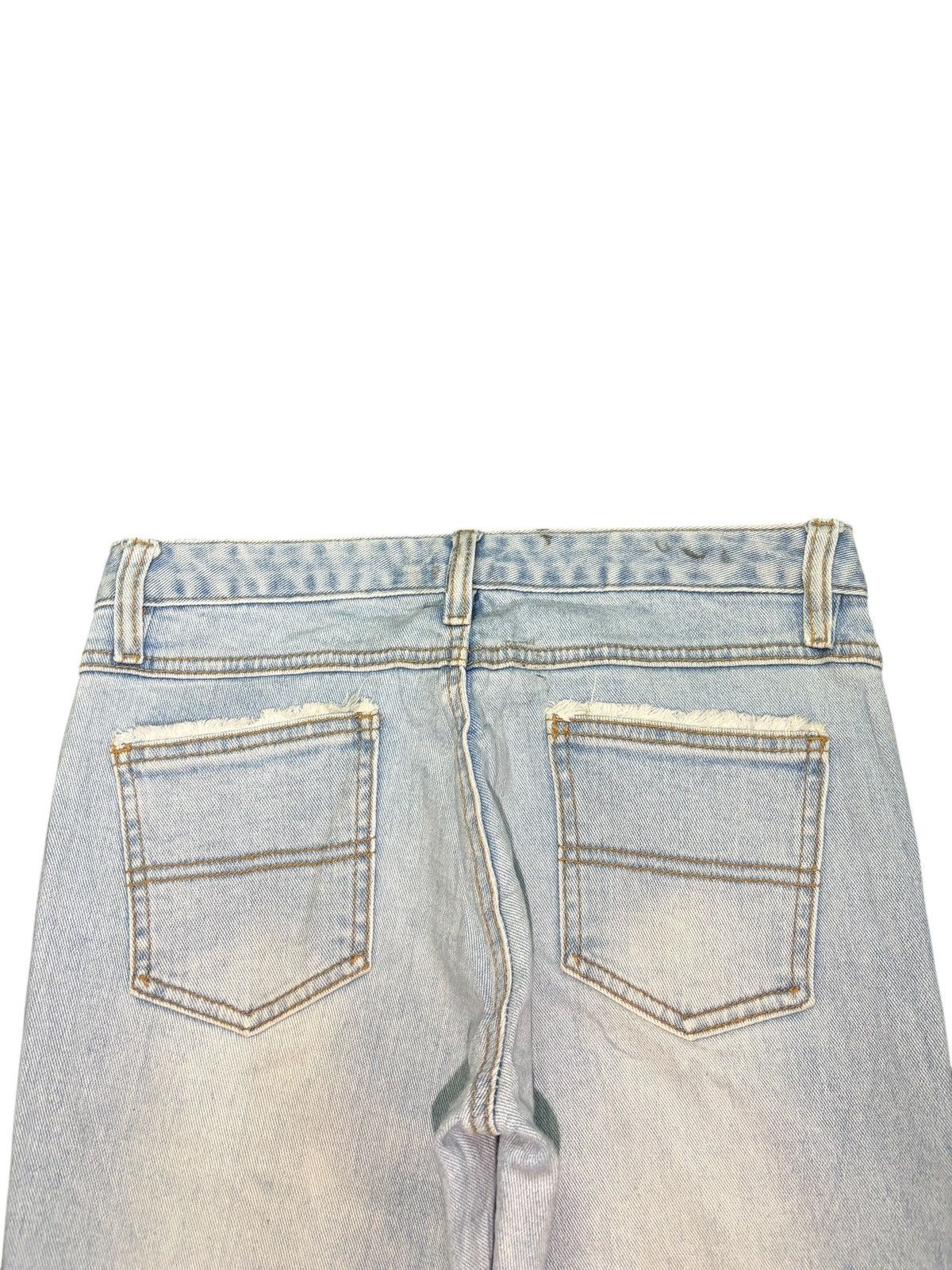 Diesel Vintage Japanese Brand Faded Wash Distress Flare Jeans Size 27" / US 4 / IT 40 - 4 Thumbnail