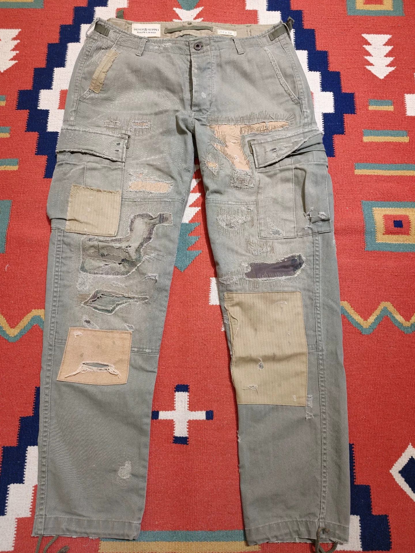Denim & Supply Ralph Lauren Ralph Lauren DS Vintage Military Cargo Pants Size US 32 / EU 48 - 1 Thumbnail