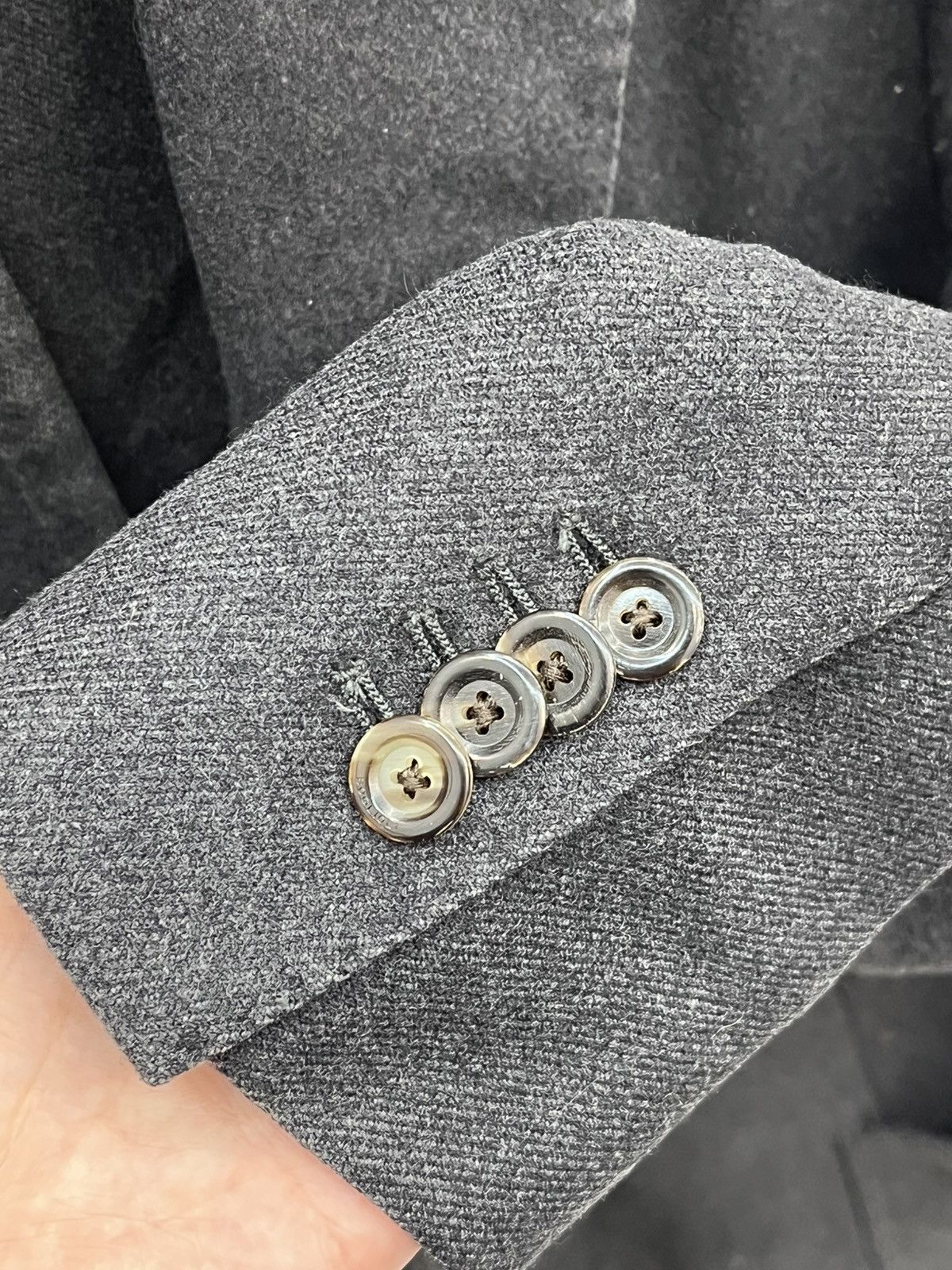 Boglioli Boglioli 3 Button Soft Wool K Jacket Blazer Size US L / EU 52-54 / 3 - 6 Thumbnail