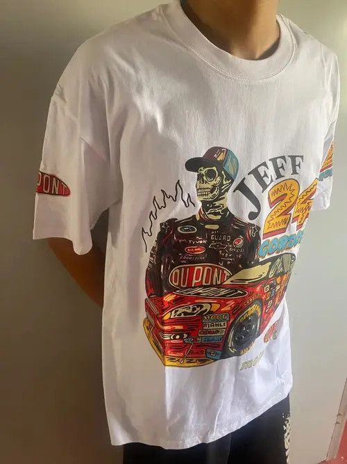VIBE Vintage Skull Print T-Shirt Retro Hip Hop y2k Size US L / EU 52-54 / 3 - 2 Thumbnail