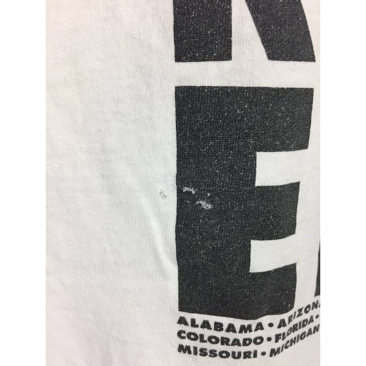 Fruit Of The Loom × Vintage Vtg 90s Distressed Joe’s Crab Shack Joe Know Elvis Promo Tee Size US L / EU 52-54 / 3 - 12 Thumbnail