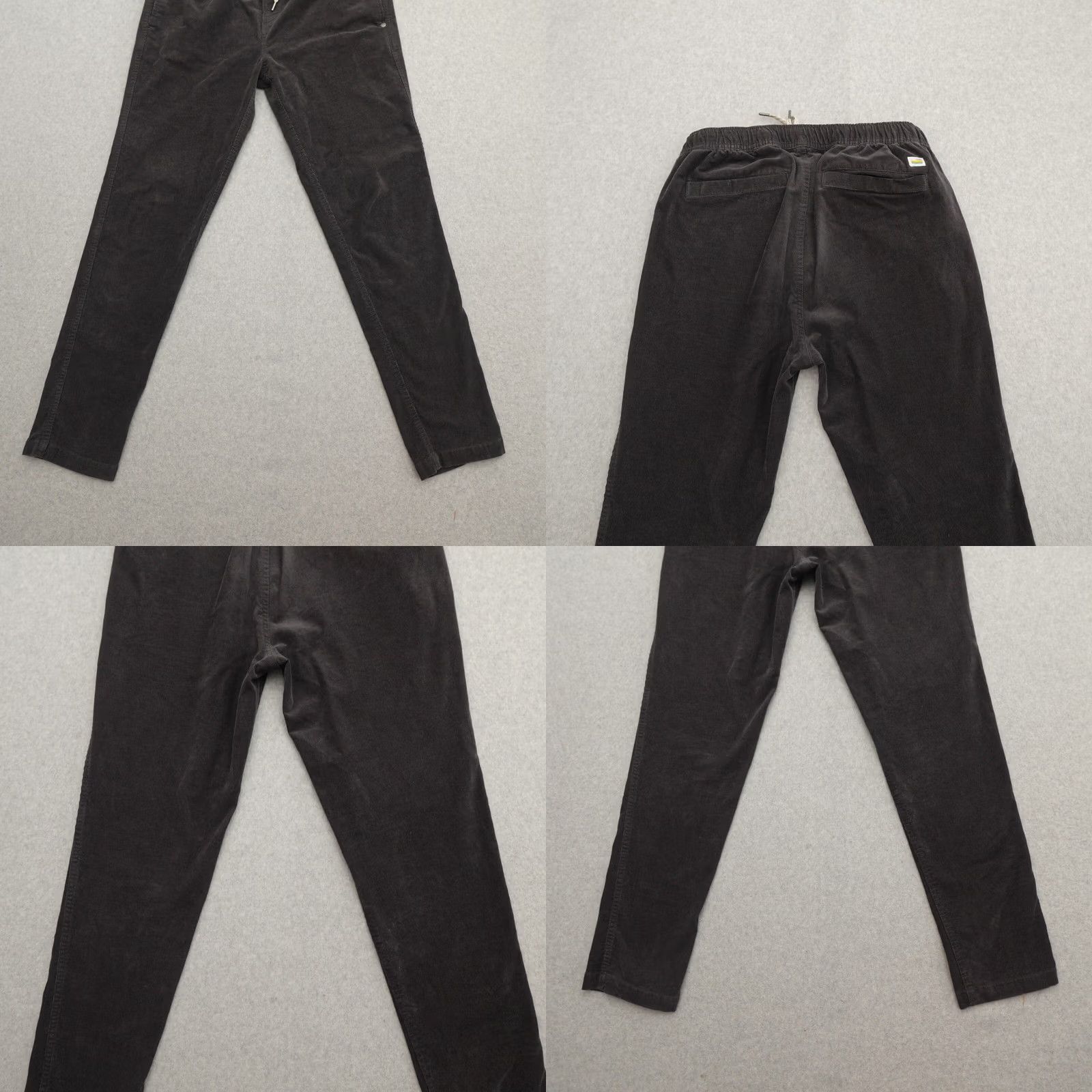 Vuori VUORI Pants Mens M (31X31) Gray Corduroy Drawstring Stretch Jogger Regular Inseam 31 USA Shirt Shoes? Size US 31 - 9 Thumbnail