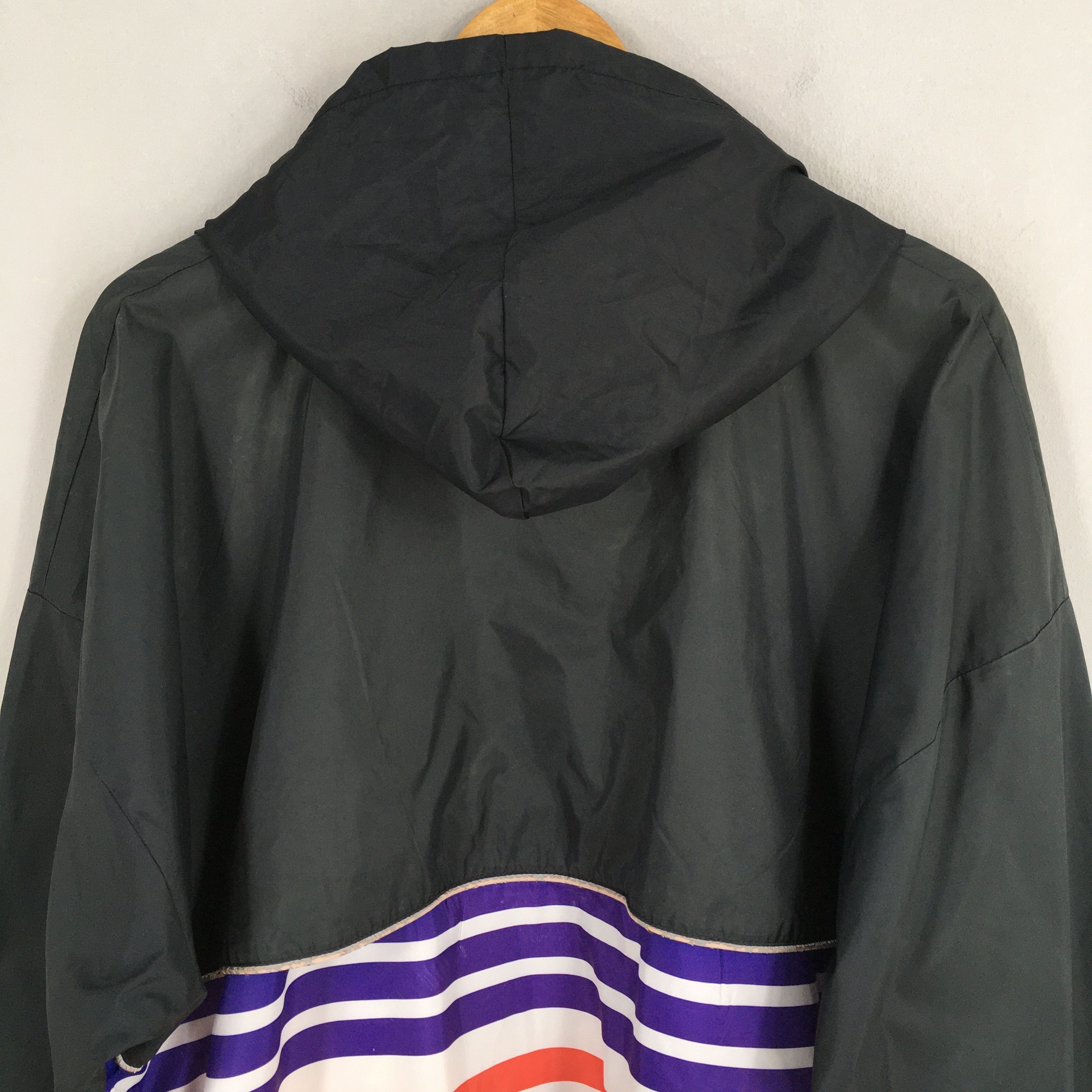 Adidas Vintage Adidas Trefoil Windbreaker Jacket Hoodie XLarge Size US XL / EU 56 / 4 - 9 Thumbnail