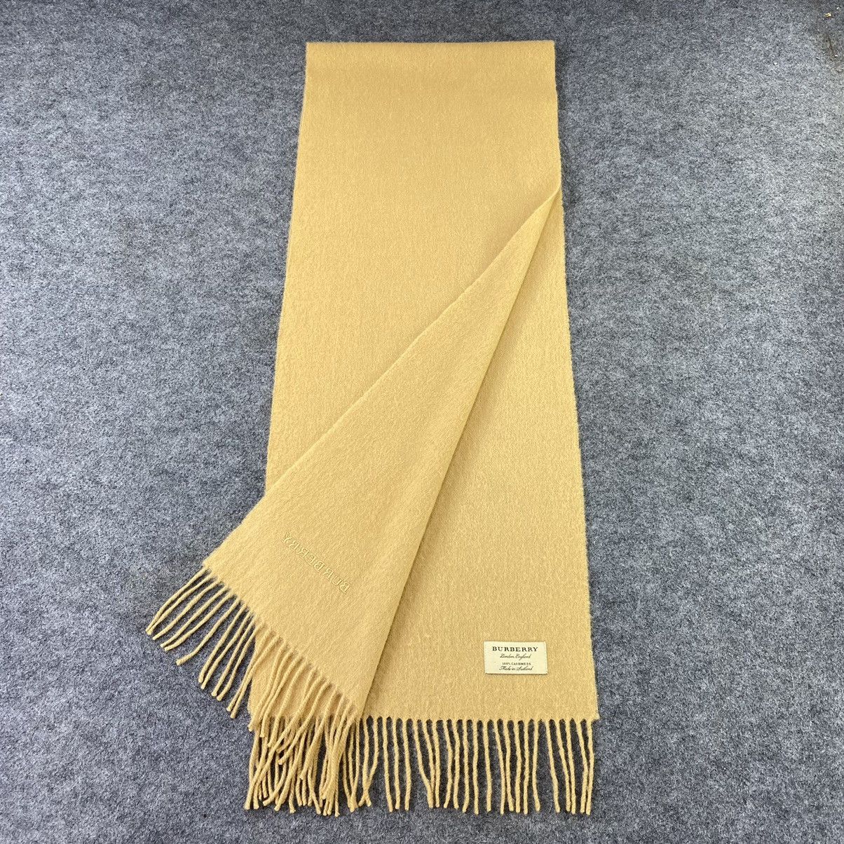Burberry Burberry Cashmere Muffler / Scarf / Neckwear-T1475 Size ONE SIZE - 4 Thumbnail