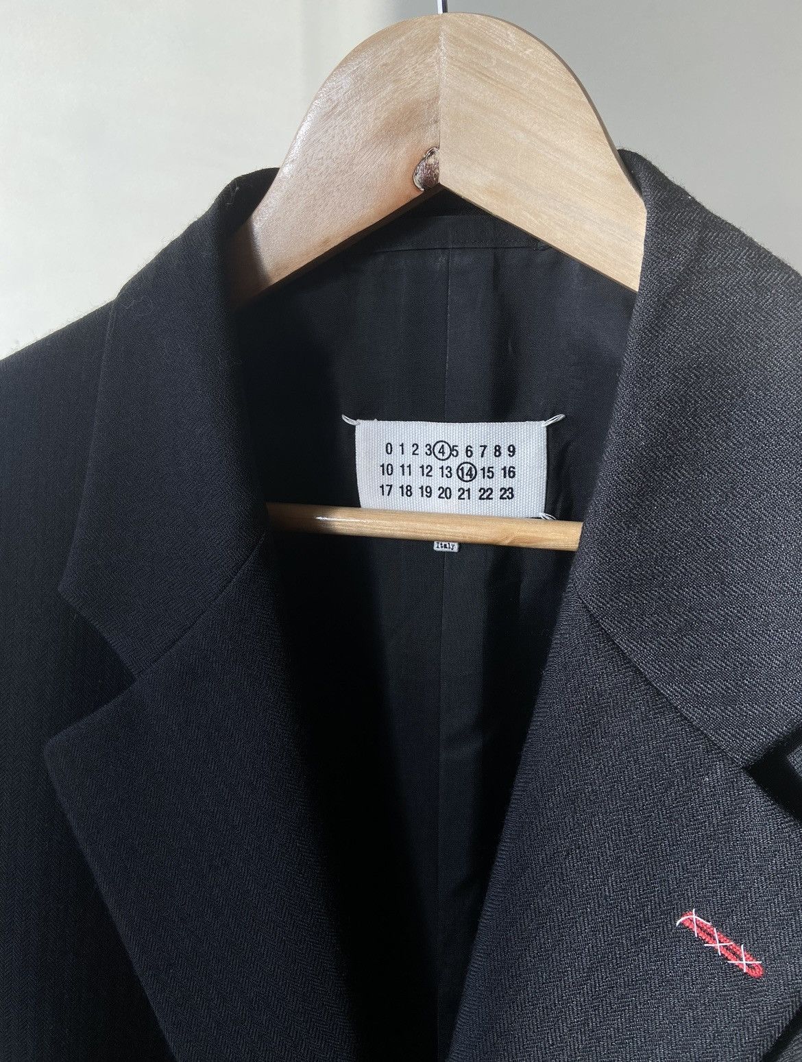 Maison Margiela Maison Margiela Icon Blazer Size 50S - 2 Thumbnail