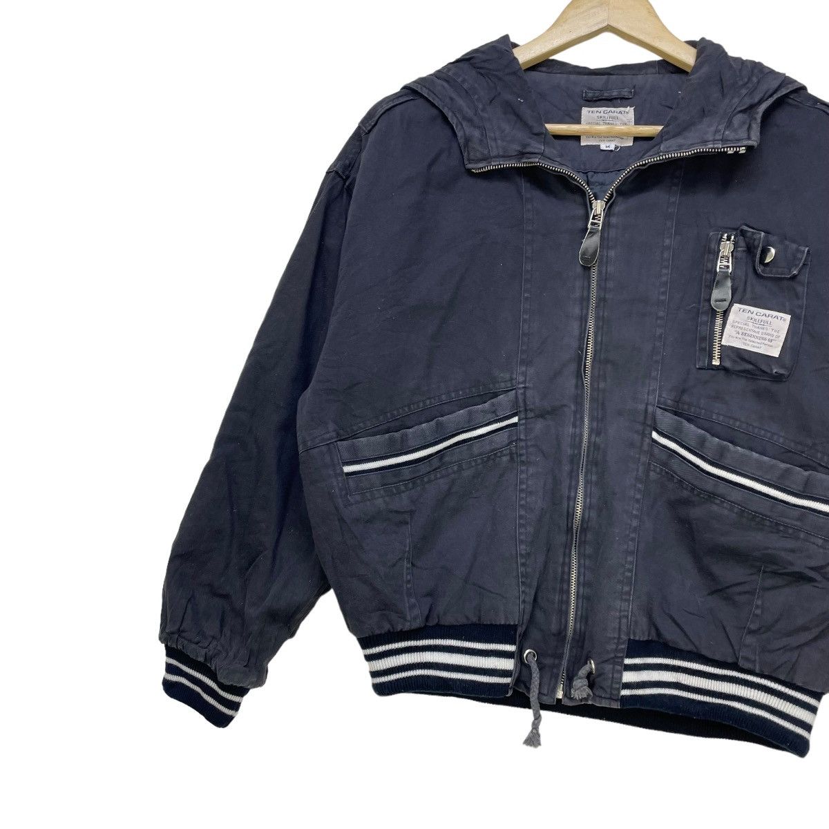 Issey Miyake × Japanese Brand Vintage Japanese Brand Ten Carat SkillFull Bomber Jacket Size US M / EU 48-50 / 2 - 4 Thumbnail