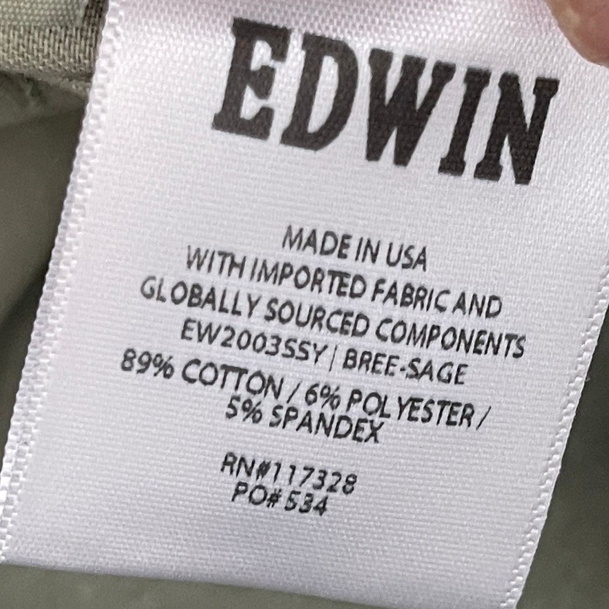 Edwin Edwin Bree Hi Waist Skinny Ankle Jeans Sage - Size 25 - $168 Size 25" / US 0 / IT 36 - 9 Thumbnail