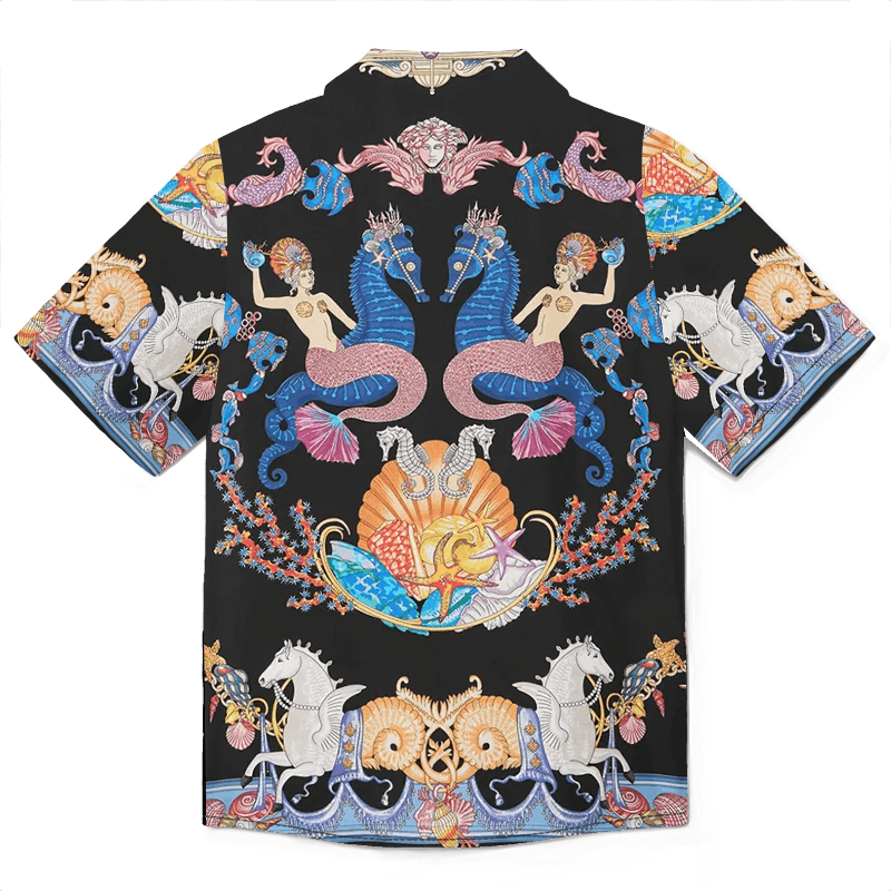 The Unbranded Brand Coral Theatre Shirt | Artistic Drama, Relaxed Silhouette Size US S / EU 44-46 / 1 - 5 Thumbnail