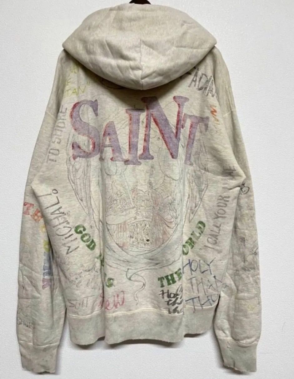 Japanese Brand Saint Michael 1st collection Hoodie | Grailed