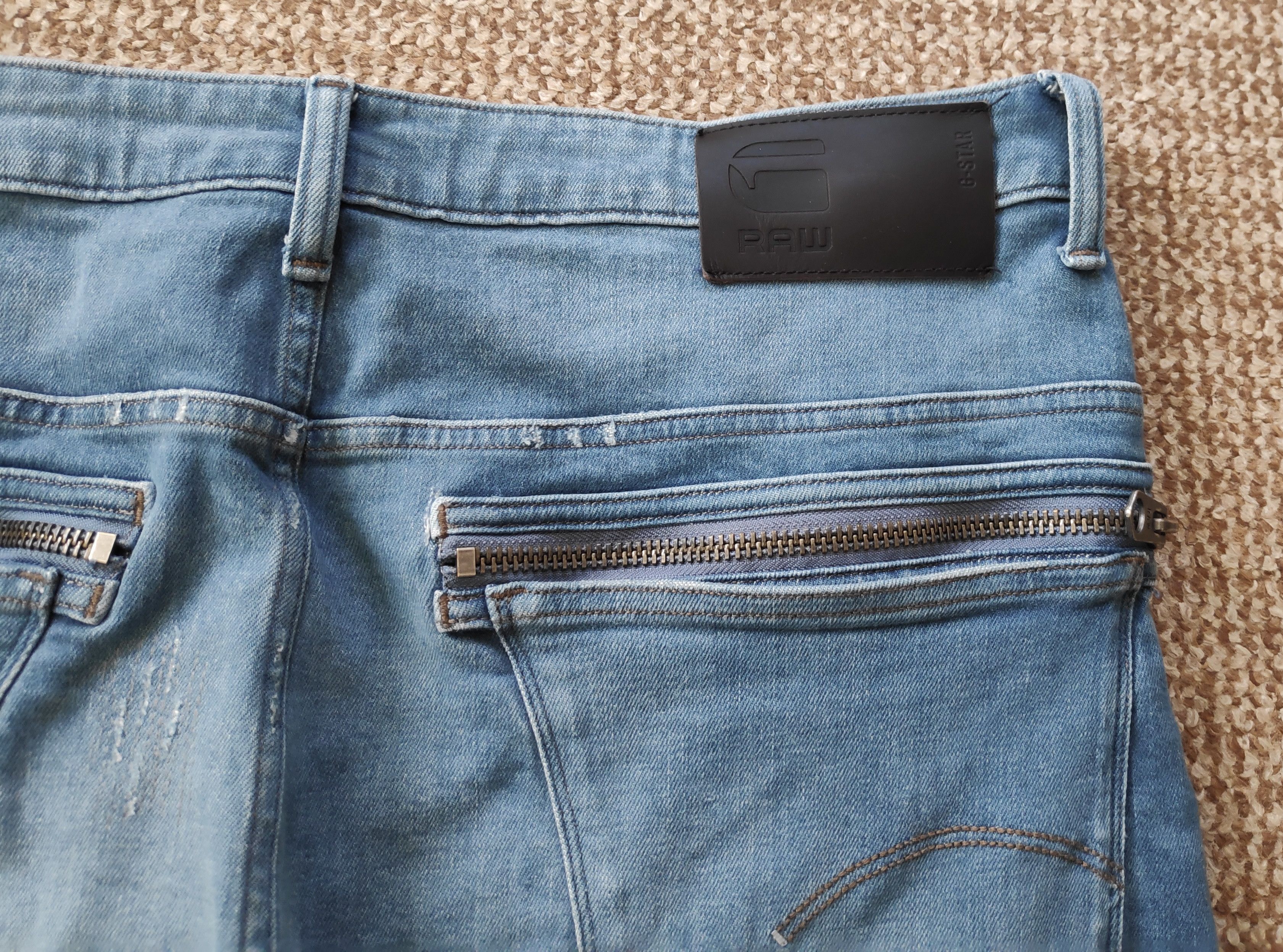 G-Star G-Star Raw Tobog 3D Relaxed Tapered Denim Jeans Size US 36 / EU 52 - 4 Thumbnail
