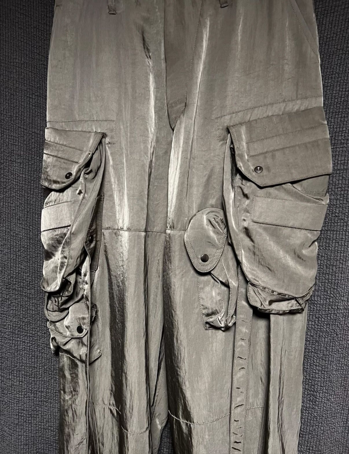 Julius Julius_7 Army Green Nylon Gas Mask &止血 Shell Pants Size US 32 / EU 48 - 3 Thumbnail