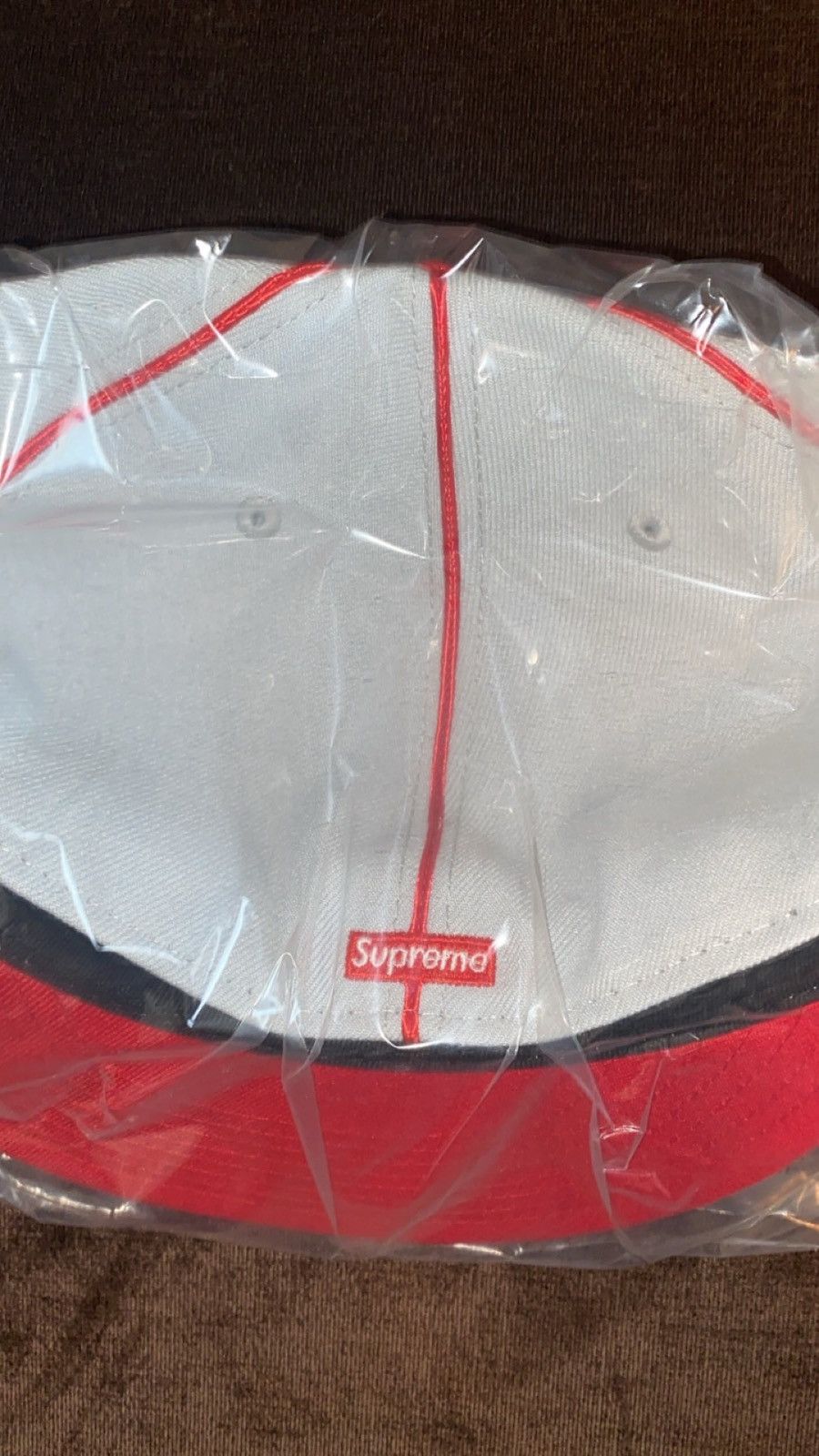New Era × Supreme Supreme piping script logo new era Size ONE SIZE - 3 Thumbnail