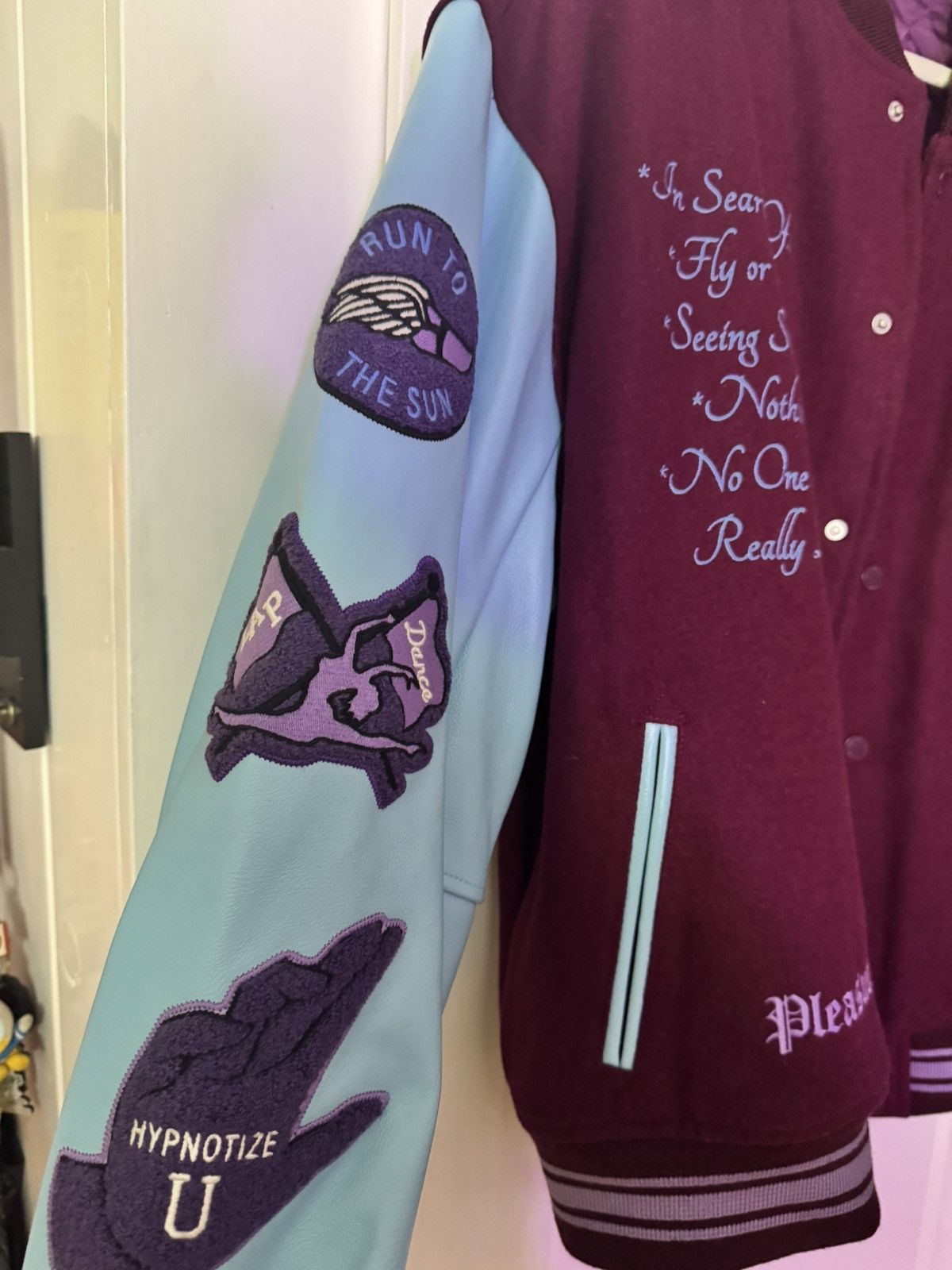 Pleasures Pleasures N.E.R.D. Varsity Jacket XXL Size US XXL / EU 58 / 5 - 2 Thumbnail