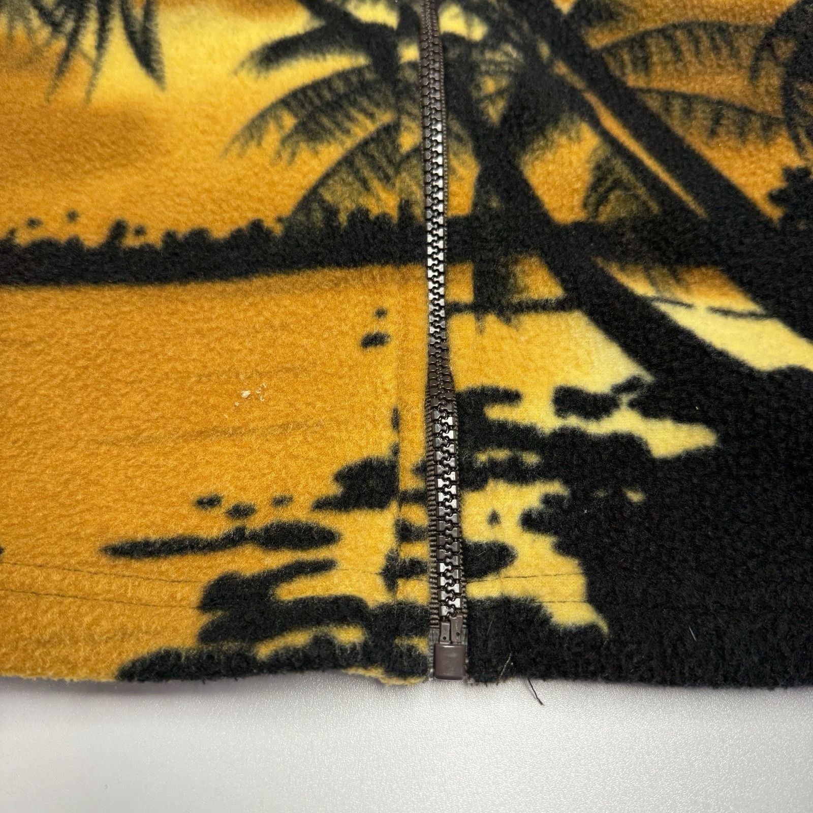 Vintage Kokopelli Fleece Jacket Mens Medium Beach Palm Trees Full Zi Size US M / EU 48-50 / 2 - 6 Thumbnail