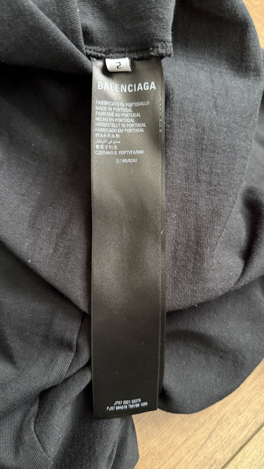 Balenciaga METAL T-SHIRT Oversized Size US M / EU 48-50 / 2 - 14 Thumbnail