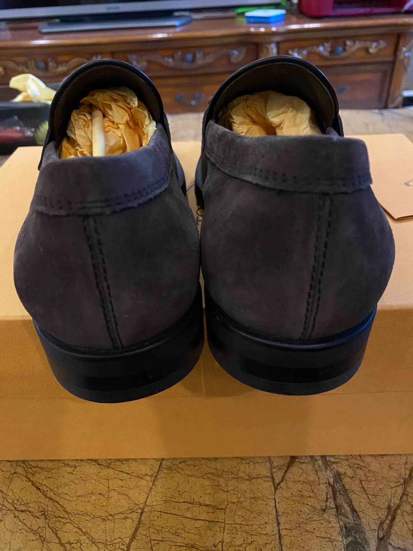 Tod's TOD'S Tassel Pebble Loafers, Auth Full Set 6 & 6.5 Size US 6.5 / EU 39-40 - 7 Thumbnail