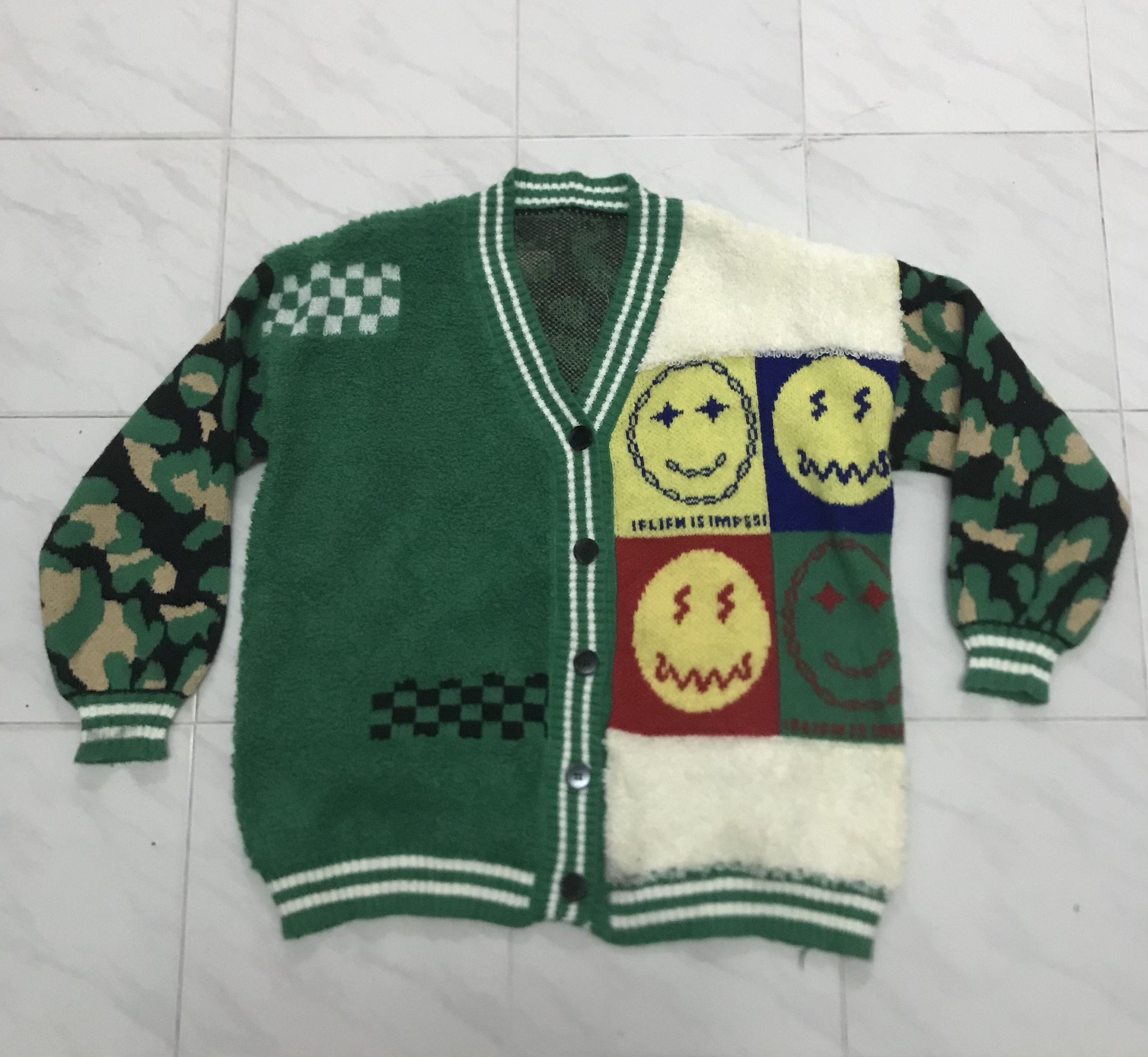 Kapital Rare Design Cardigan Inspired By Kapital Country Size US XXL / EU 58 / 5 - 2 Thumbnail