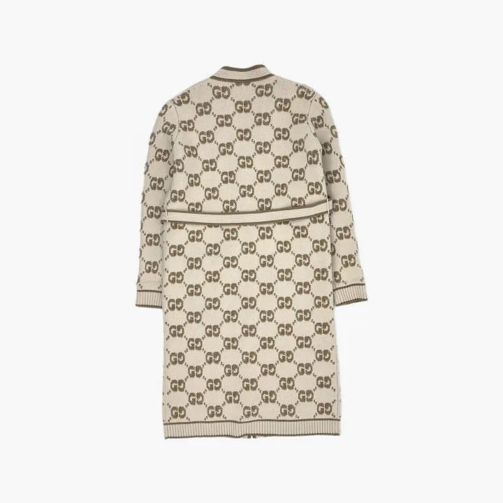 Gucci Gucci Logo V-Neck Long Sleeve Knit Top-2507 Size S / US 4 / IT 40 - 2 Thumbnail