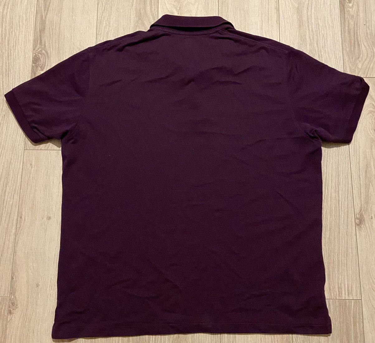 Designer Uniqlo basic marsala polo tee Size US XXL / EU 58 / 5 - 2 Thumbnail