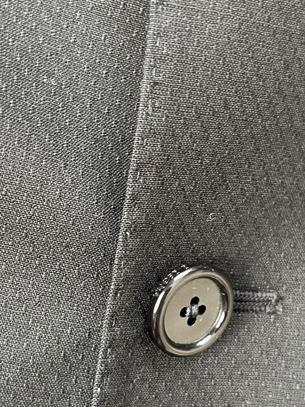 Ermenegildo Zegna ERMENEGILDO ZEGNA Wool Suit Blazer/Trousers Grey Drop 8 48 R Size 48R - 4 Thumbnail