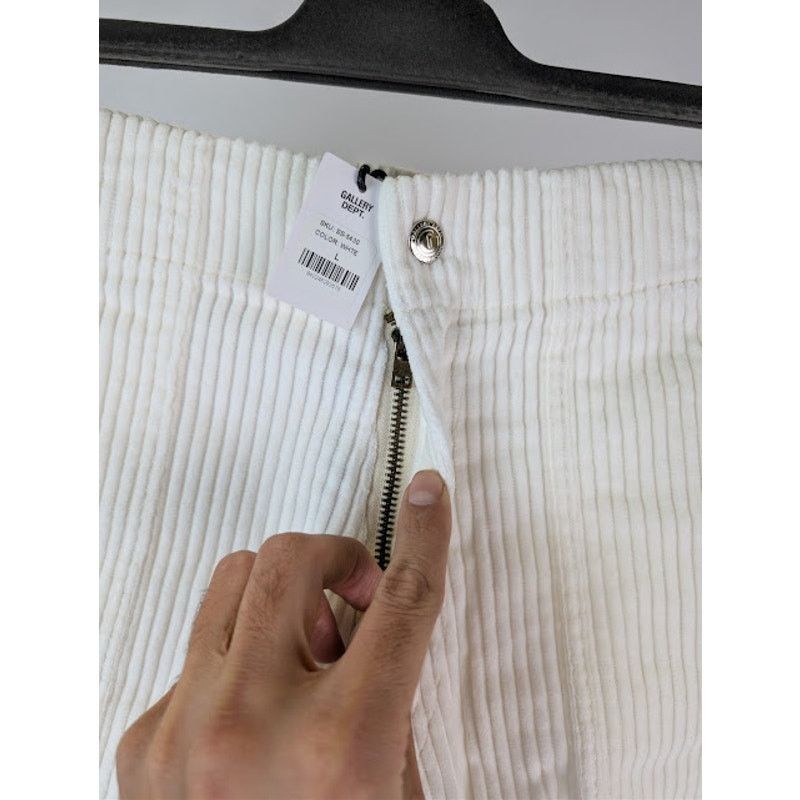 Gallery Dept. o1rshd1 Vintage Ocean Pacific Corduroy Shorts in White Size US 34 / EU 50 - 7 Thumbnail