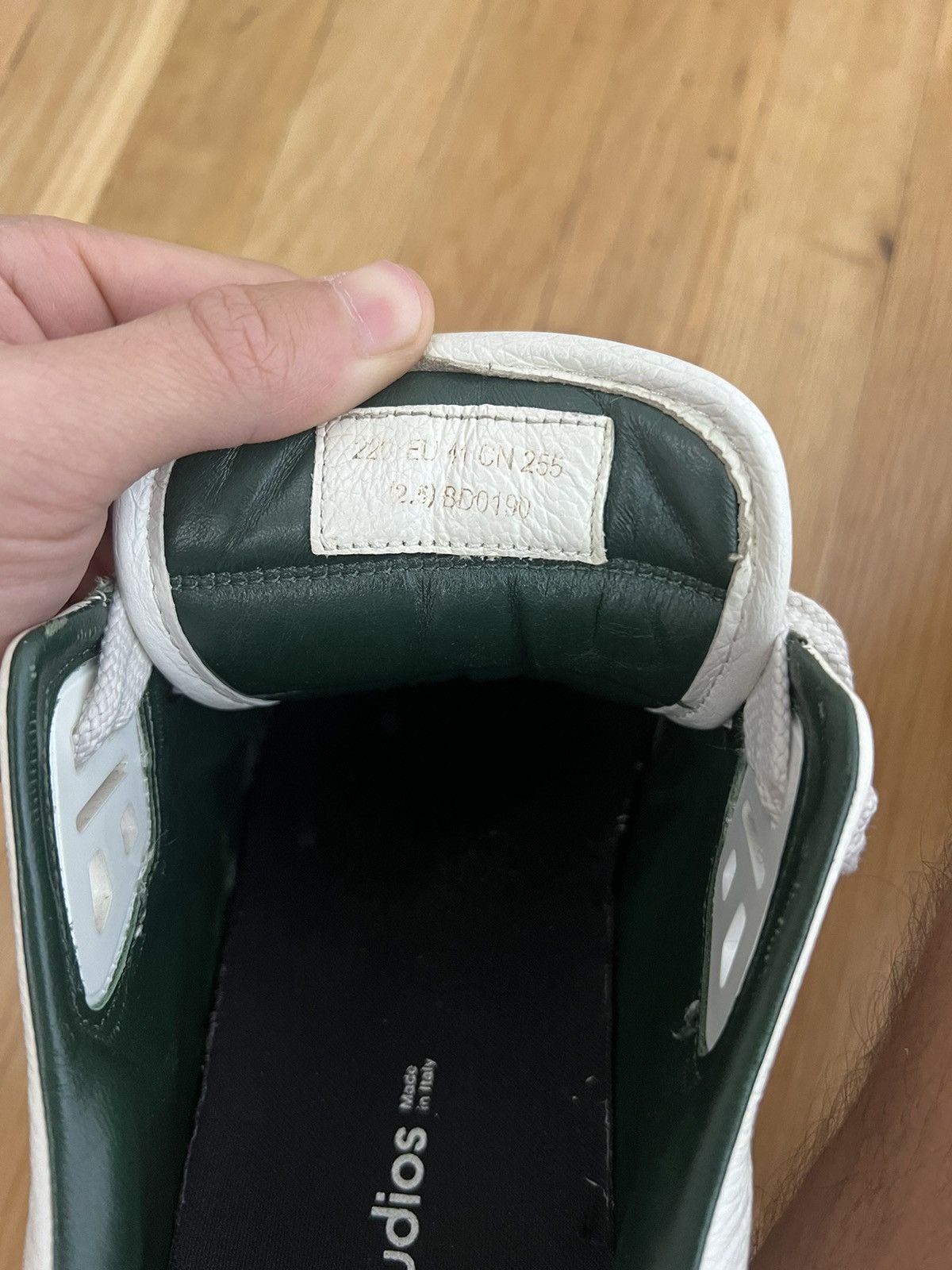 Acne Studios × Japanese Brand Acne Studios Low Top Leather Sneakers Size US 9 / EU 42 - 6 Thumbnail