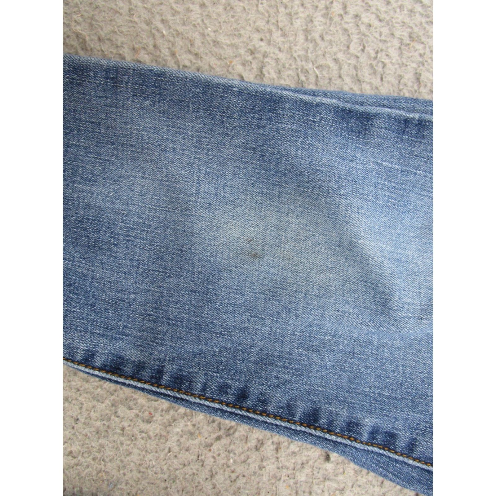 Vintage Maurices Jeans Women's Size S/R Button Fly Stretch Distressed Blue Denim Read Size 28" / US 6 / IT 42 - 2 Thumbnail