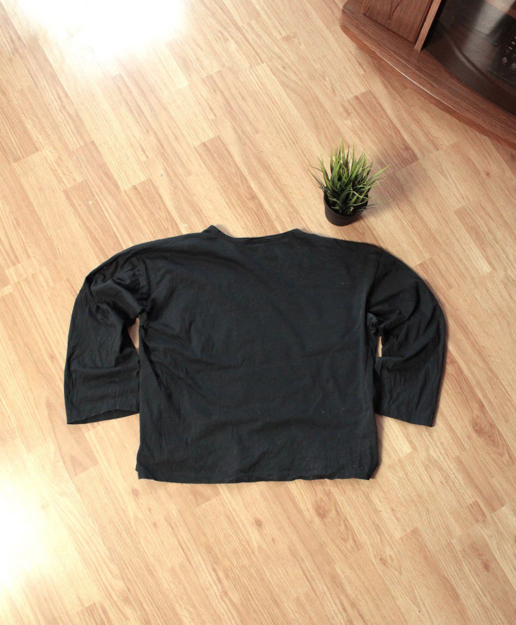 Hysteric Glamour × If Six Was Nine × Missoni 🔥 Vintage Missoni Crop Top Shirt Long Sleeve Logo Y2K Rare Size M / US 6-8 / IT 42-44 - 8 Thumbnail