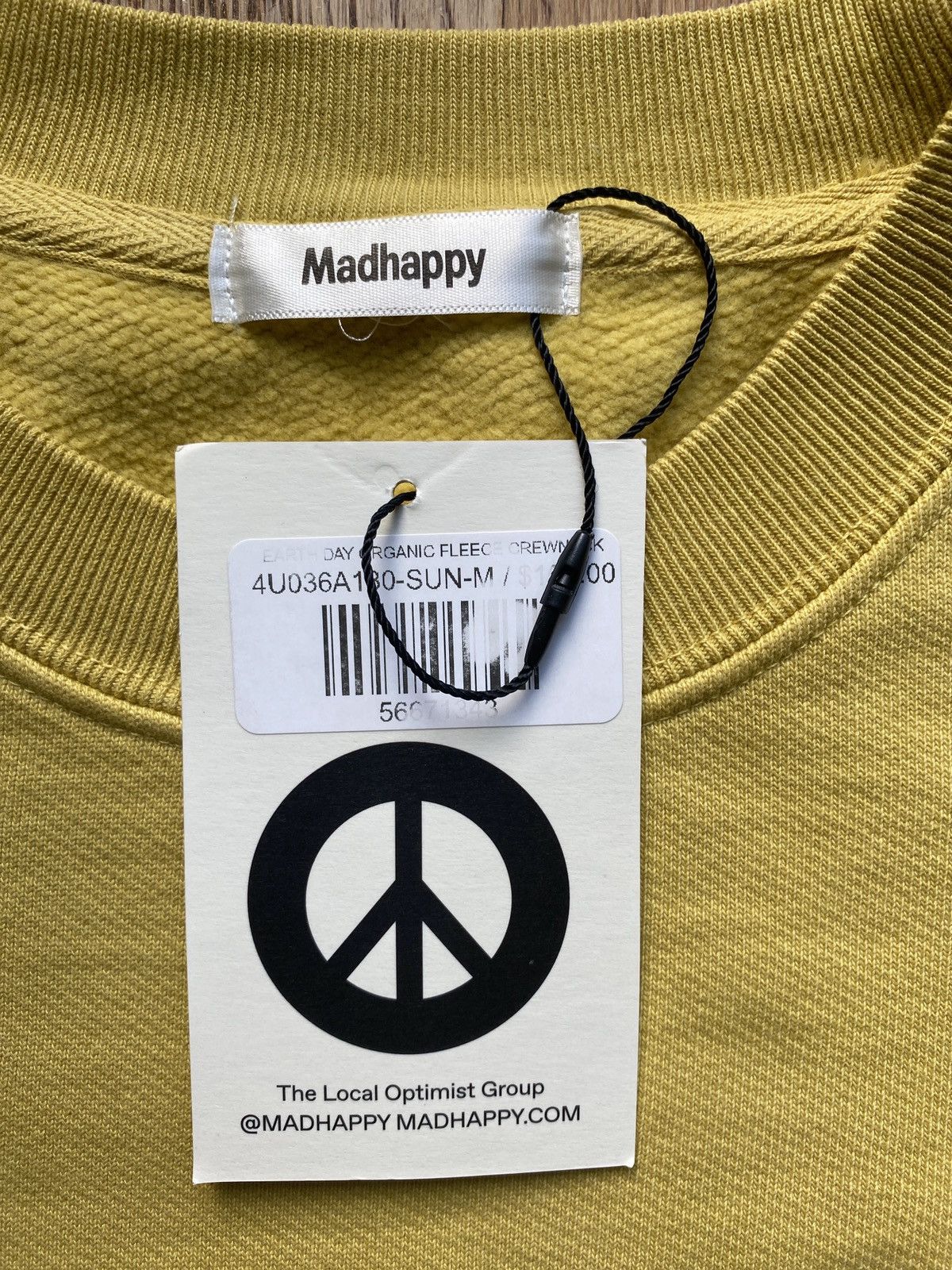 Madhappy Madhappy Earth Day Recycle Crew Neck Unisex Sz M Size US M / EU 48-50 / 2 - 6 Thumbnail