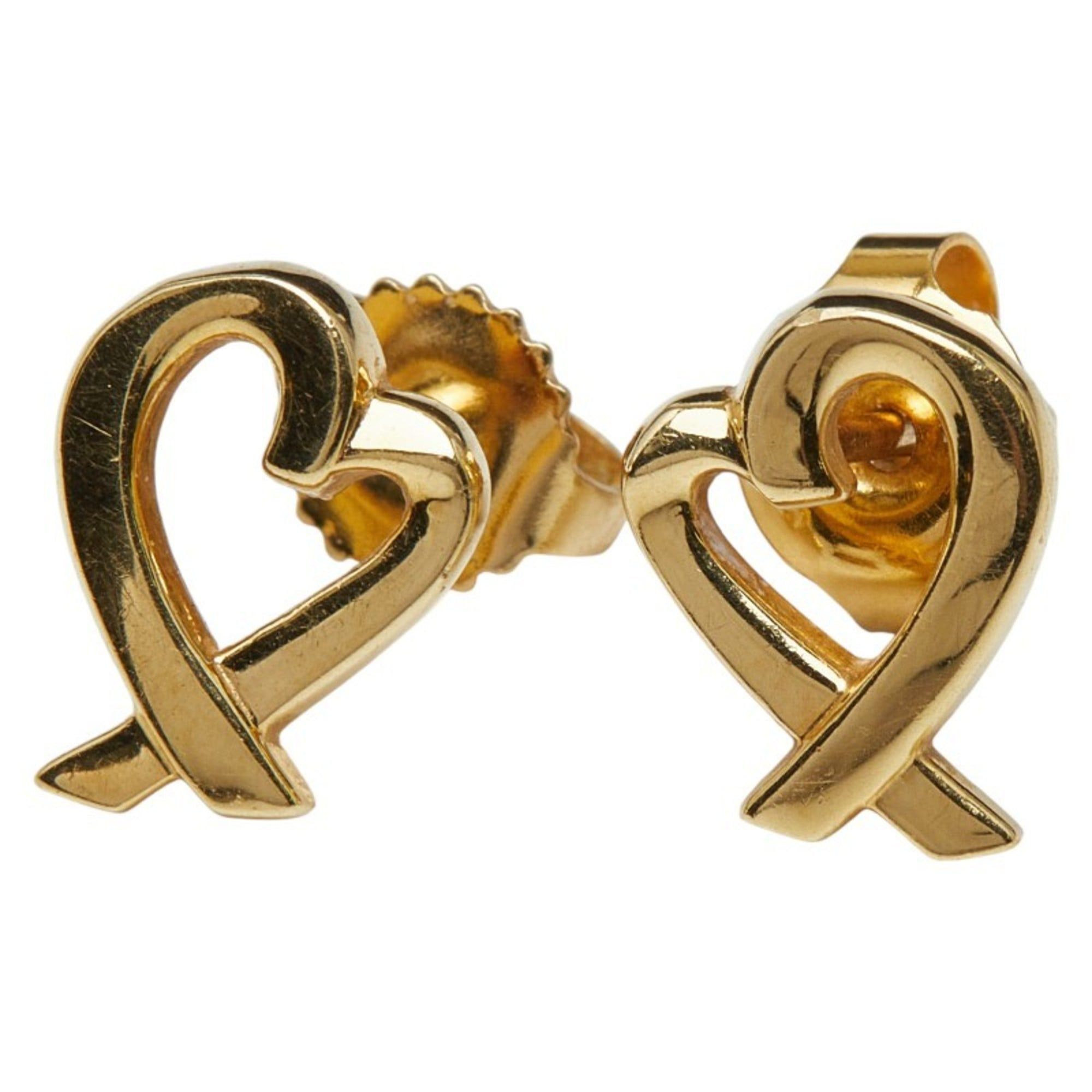 Tiffany & Co. Tiffany & Co. Loving Heart Earrings in 18K Yellow Gold for Women. TIFFANY Size ONE SIZE - 1 Thumbnail