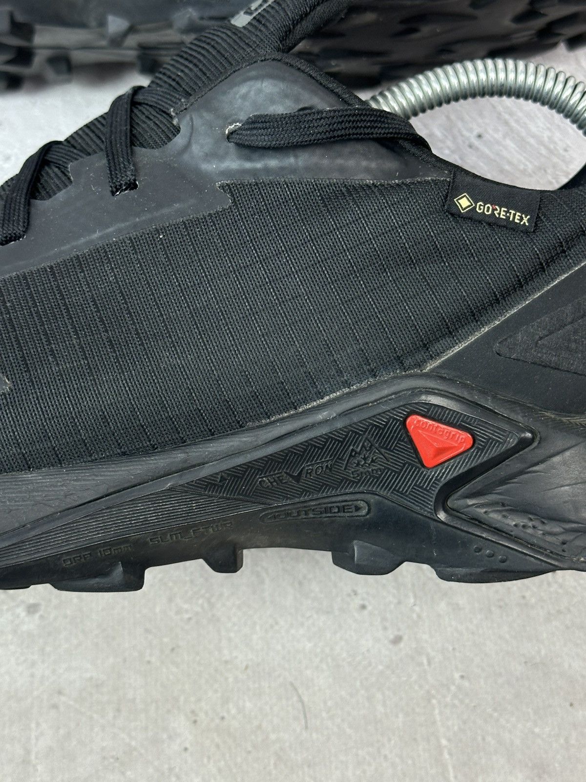 Salomon Salomon Gore-Tex Alphacross 3 Gtx Black Men’s Outdoor Boots Size US 9 / EU 42 - 6 Thumbnail