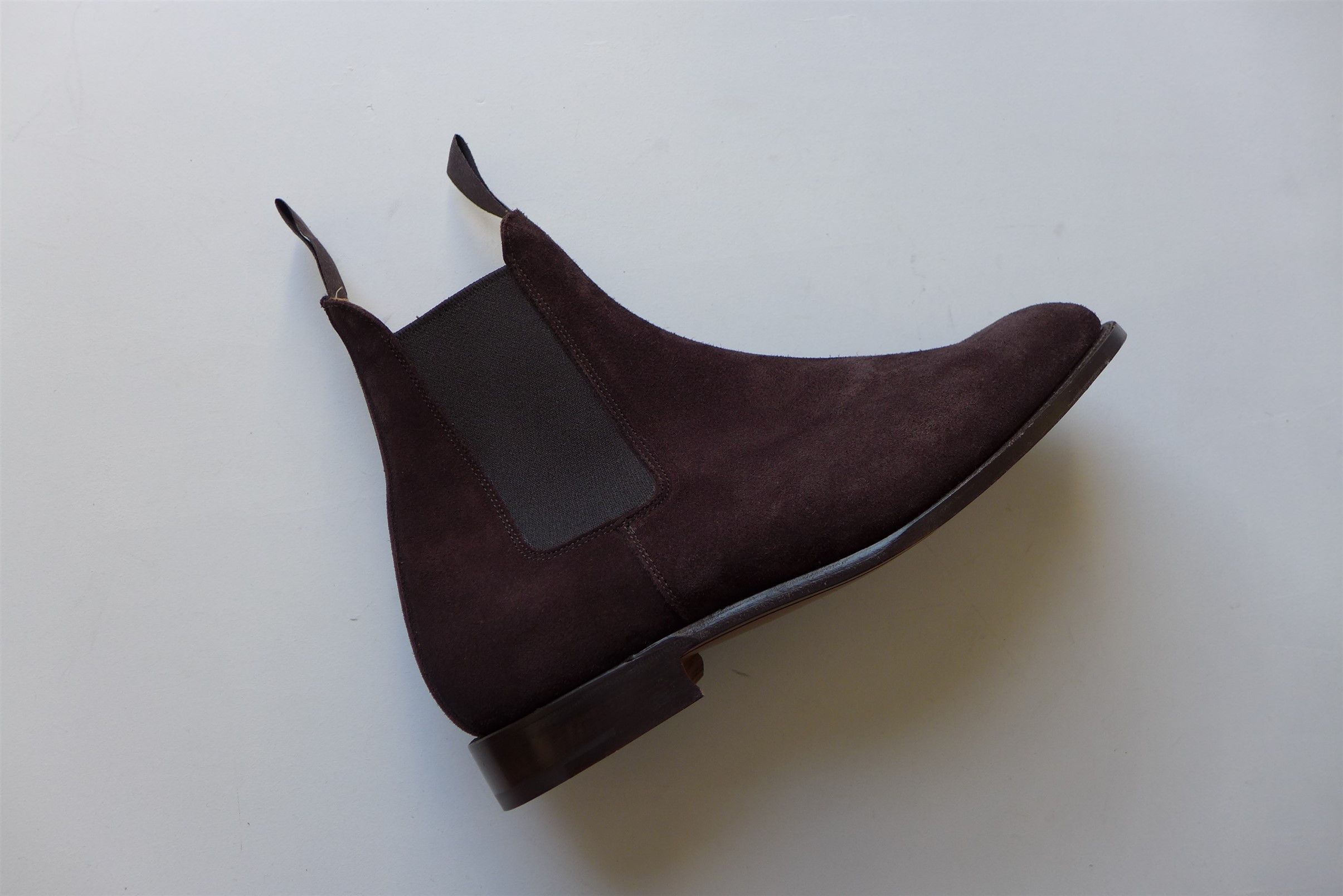 Tricker's Tricker's Gigio Chelsea Boots - Coffee Ox Reverse Suede Size US 8.5 / EU 41-42 - 12 Thumbnail