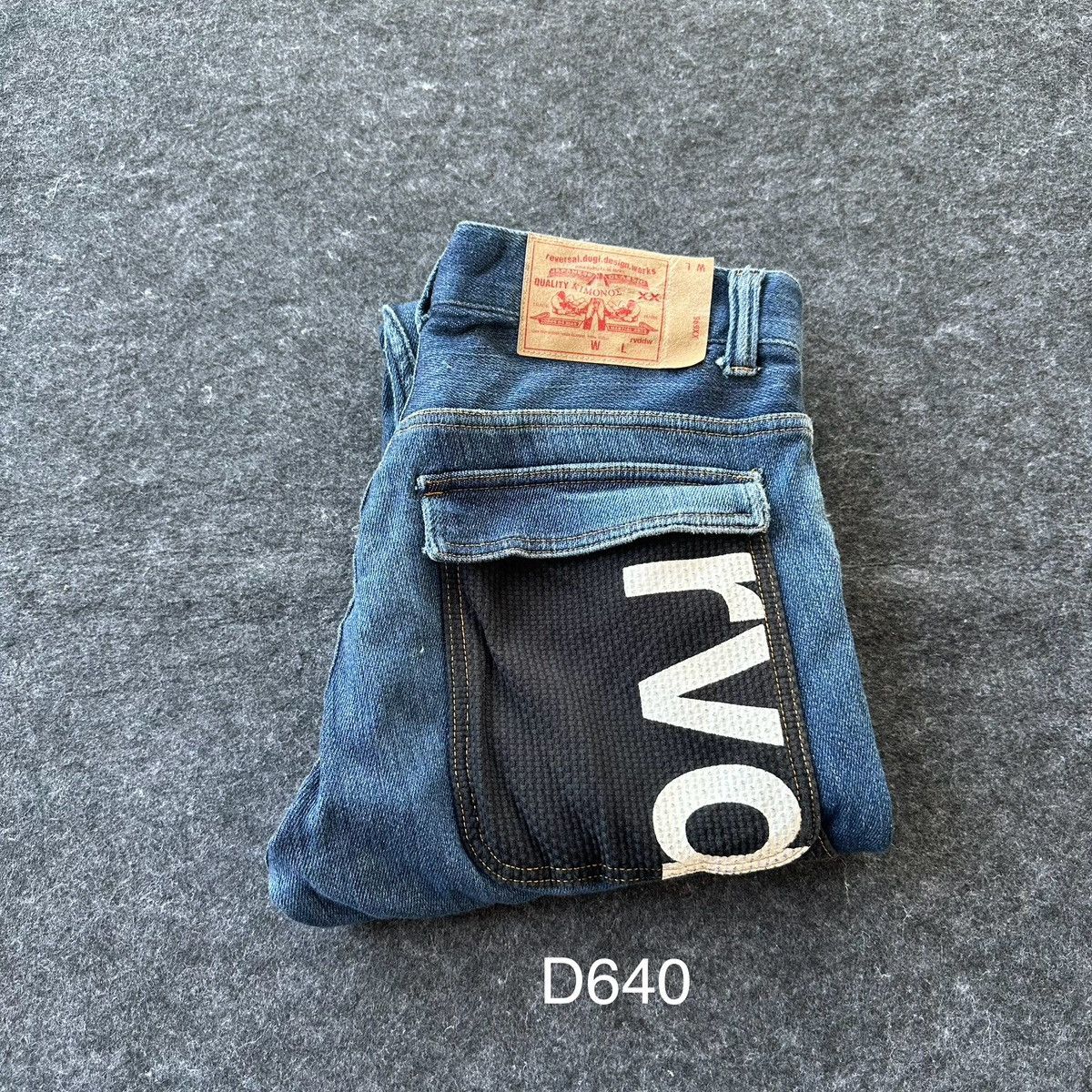Japanese Brand × Vintage Vintage Japan Reversal Winter Denim D640 Size US 32 / EU 48 - 18 Thumbnail