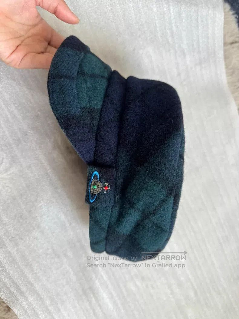 Vivienne Westwood Vivienne Westwood Out-of-Print Plaid Newsboy Cap Size ONE SIZE - 7 Thumbnail
