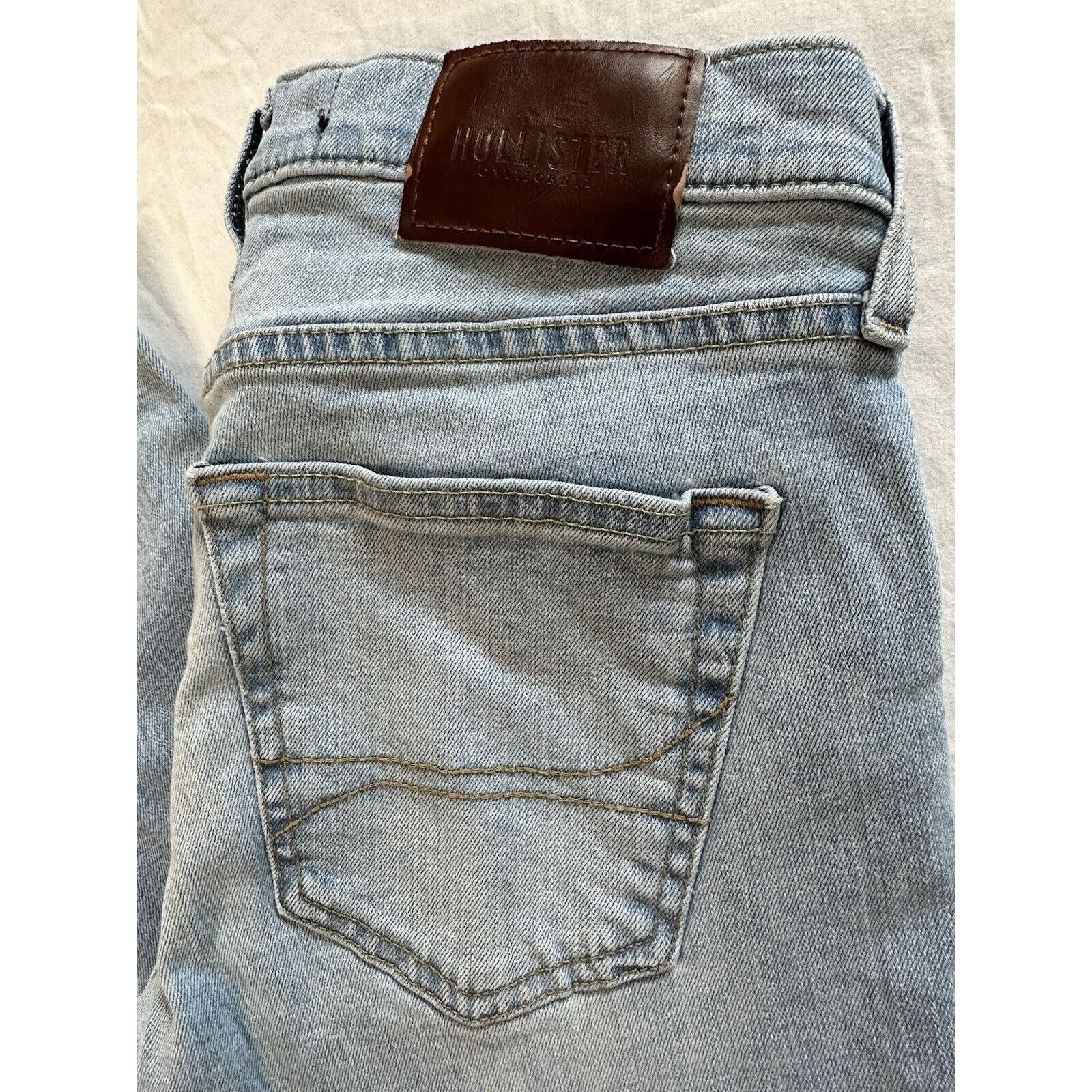 Hollister Hollister Calif 28x30 Epic Flex Skinny Light Blue Normcore Size US 28 / EU 44 - 3 Thumbnail