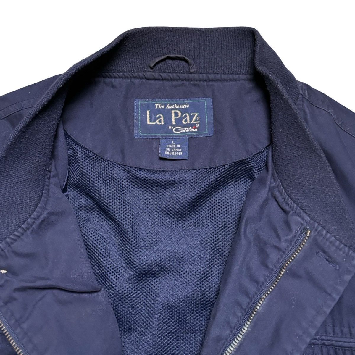 Other Vintage Catalina Bomber Jacket Navy Zipper Painters Men's L Size US L / EU 52-54 / 3 - 3 Thumbnail