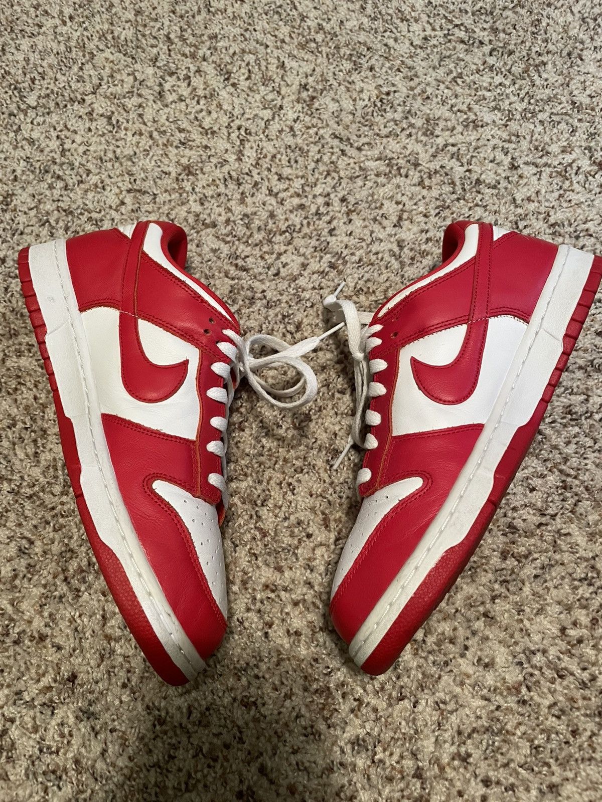 Nike Nike Dunk Low SP University Red Size US 10 / EU 43 - 3 Thumbnail