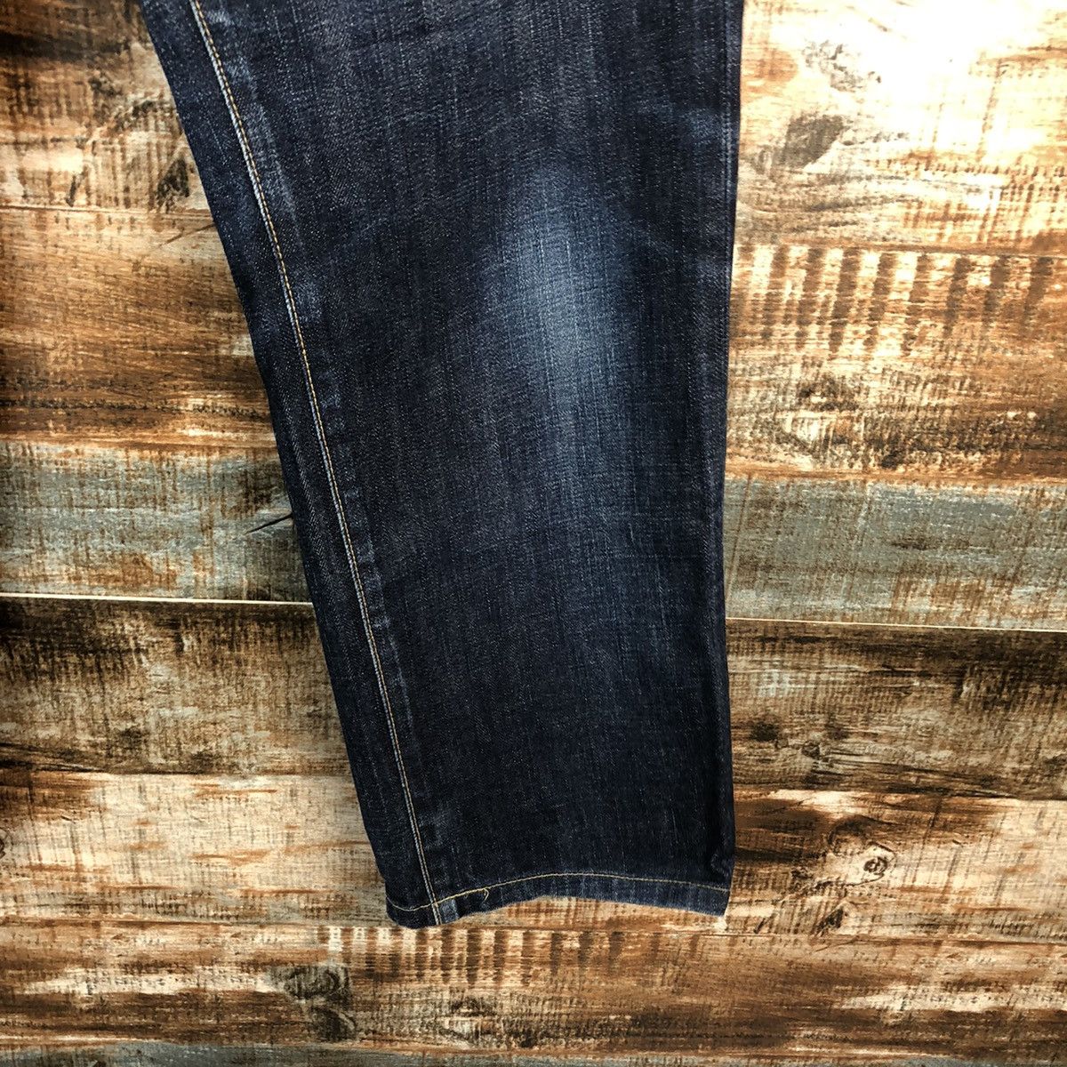 Japanese Brand Uniqlo Blue vintage Denim Pants #A1412 Size US 34 / EU 50 - 10 Thumbnail