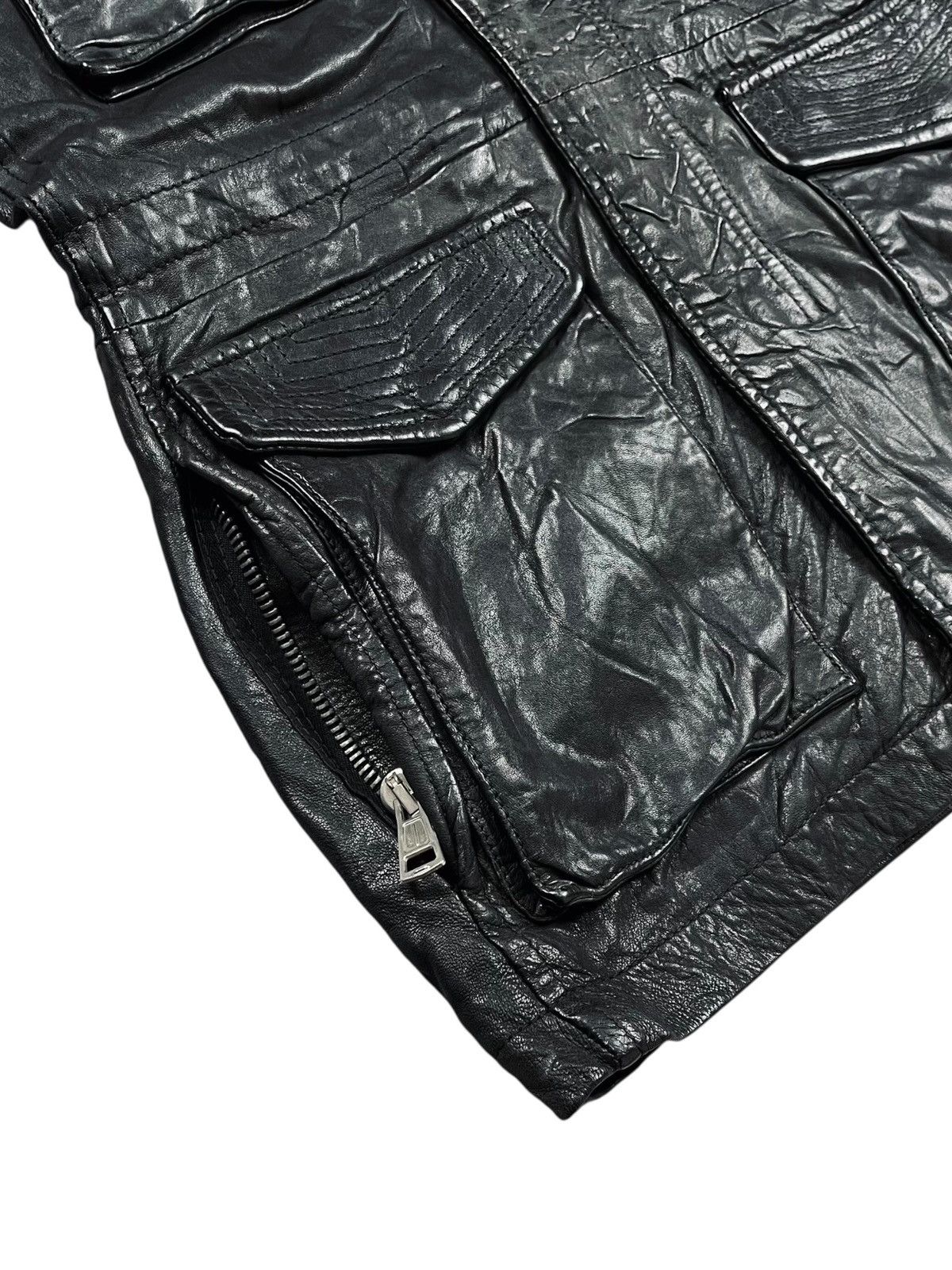 Ekam 2000s The Moon Age Devilment - Vkei Style Leather Jacket Size US M / EU 48-50 / 2 - 7 Thumbnail