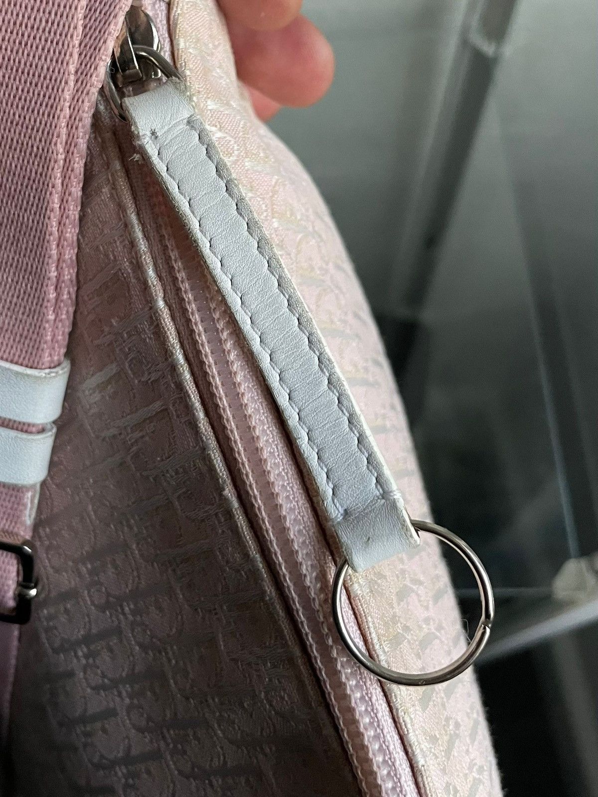 Dior Dior Pink Monogram Crossbody Bag Size ONE SIZE - 6 Thumbnail