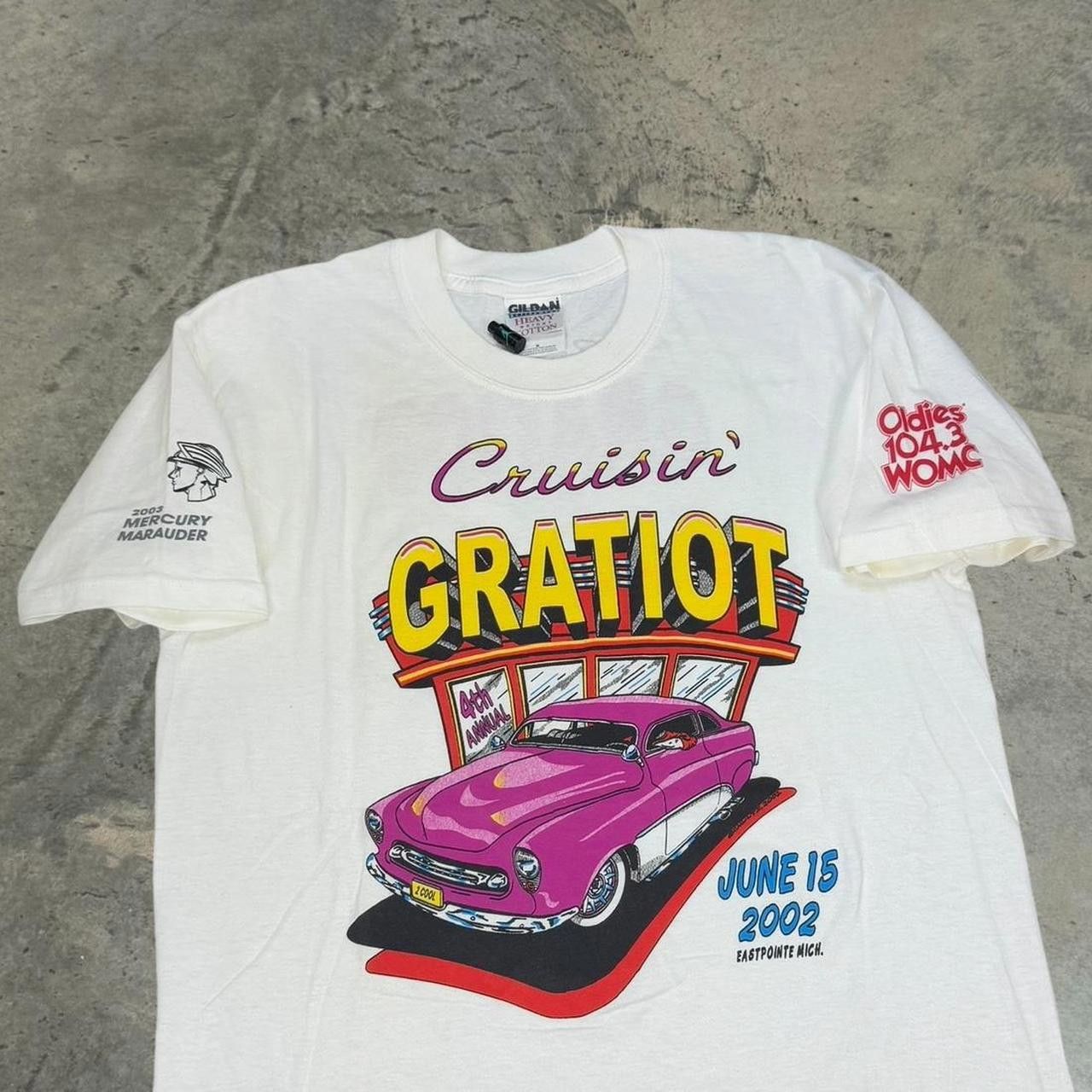Gildan × Vintage Vintage 2002 Cruisin’ Gratiot Hotrod Racing T-Shirt Size US L / EU 52-54 / 3 - 2 Thumbnail