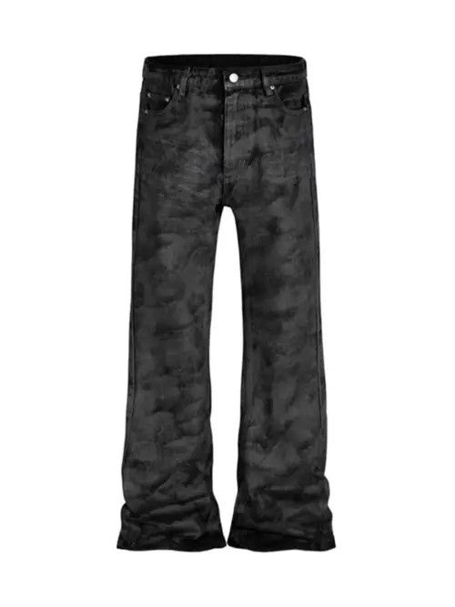 Japanese Brand × Jean Vintage Baggy Flared Jeans Size US 28 / EU 44 - 1 Thumbnail